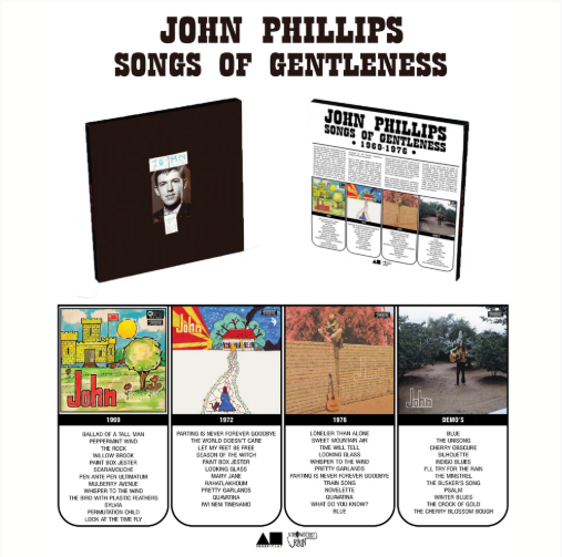 PRE-ORDER John Phillips - Songs of Gentleness 1972-1976 (4LP Boxset) [Vinyl]