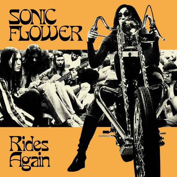SONIC FLOWER - Rides Again (Cornetto Yellow With Black Stripes Vinyl) [Vinyl]