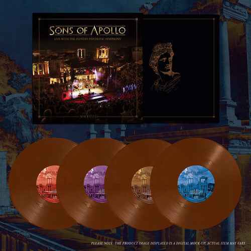 Sons Of Apollo - Live With The Plovdiv Psychotic Symphony [Amber] [4LP Box Set] [Vinyl]