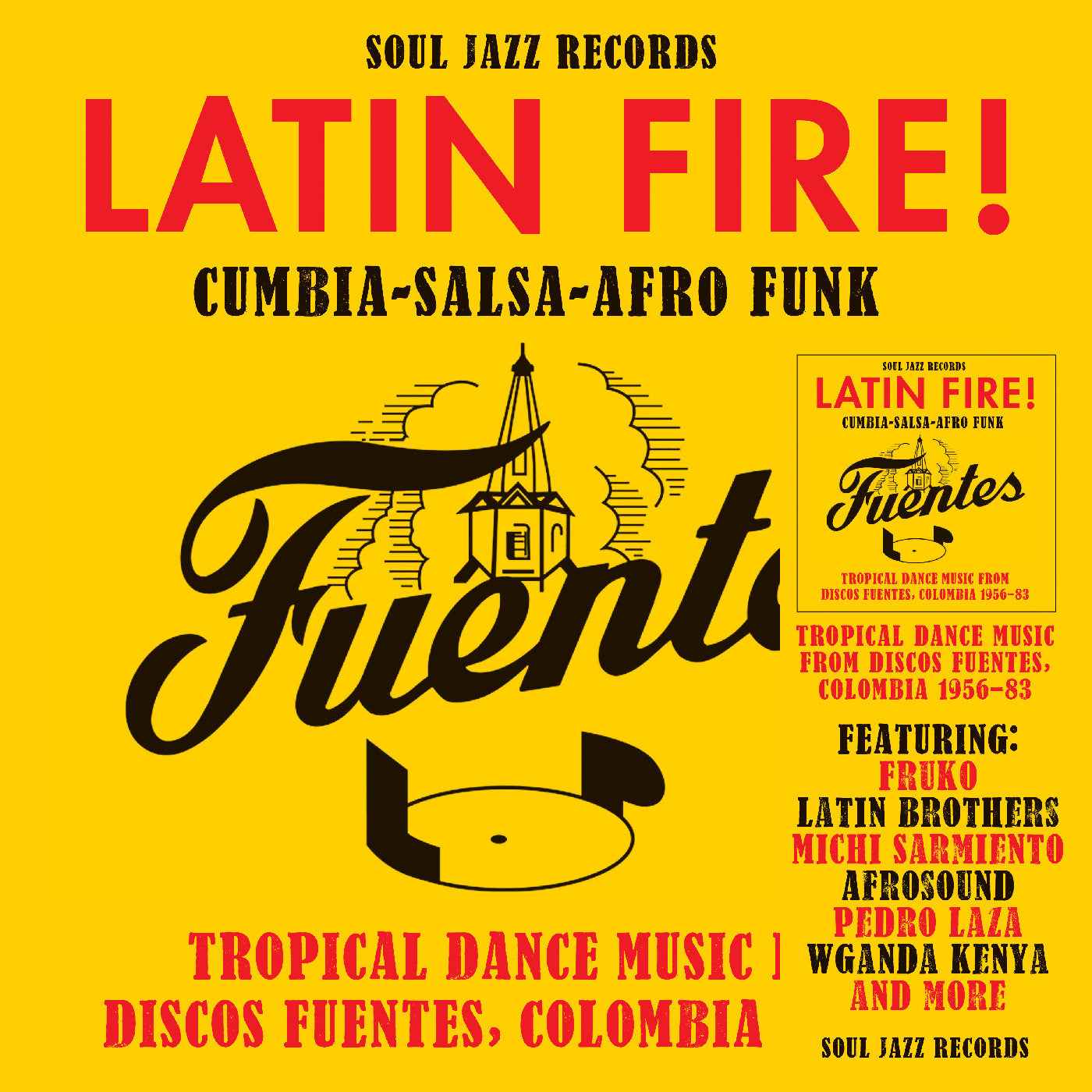 Colombia 1956-83 Latin Fire! Cumbia–Salsa–Afro-Funk: Tropical Dance Music From Discos Fuentes [Vinyl]