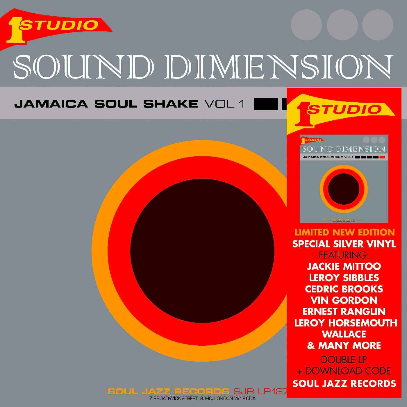 Jamaica Soul Shake Vol.1 (SILVER VINYL) [Vinyl]
