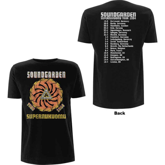 Soundgarden Superunknown Tour '94 [T-Shirt] - Rock Band Apparel