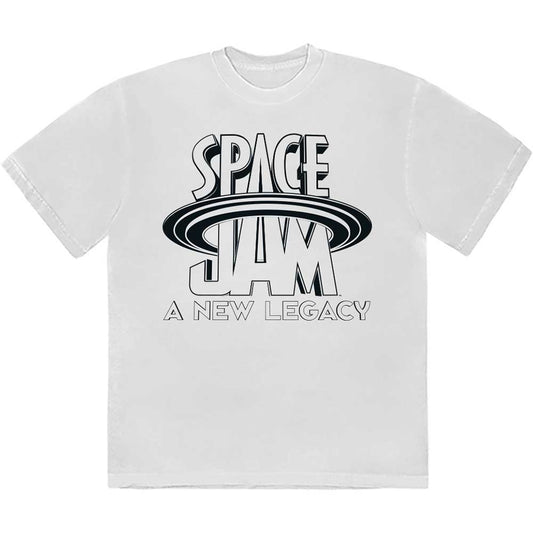 Space Jam B&W Logo [T-Shirt] White