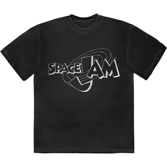 Space Jam Retro B&W Logo [T-Shirt] - Rock Band Apparel