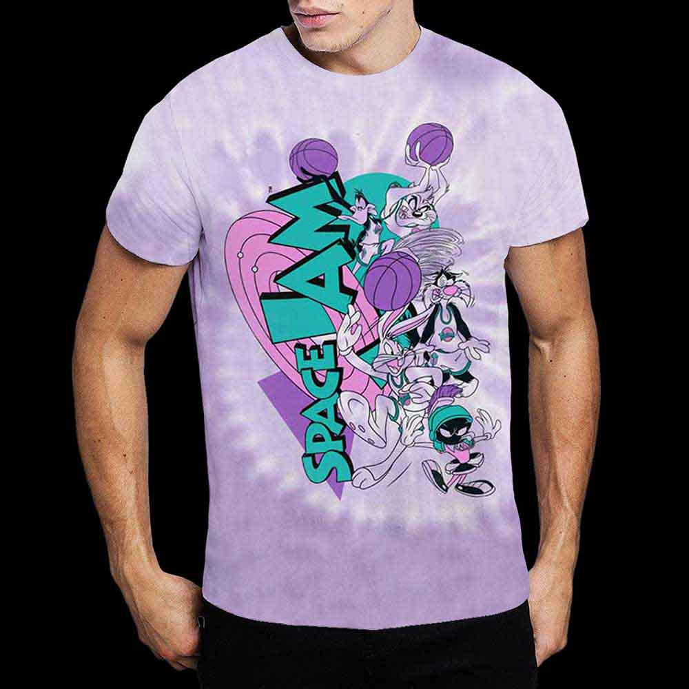 Space Jam Retro Squad [T-Shirt] - Rock Band Apparel