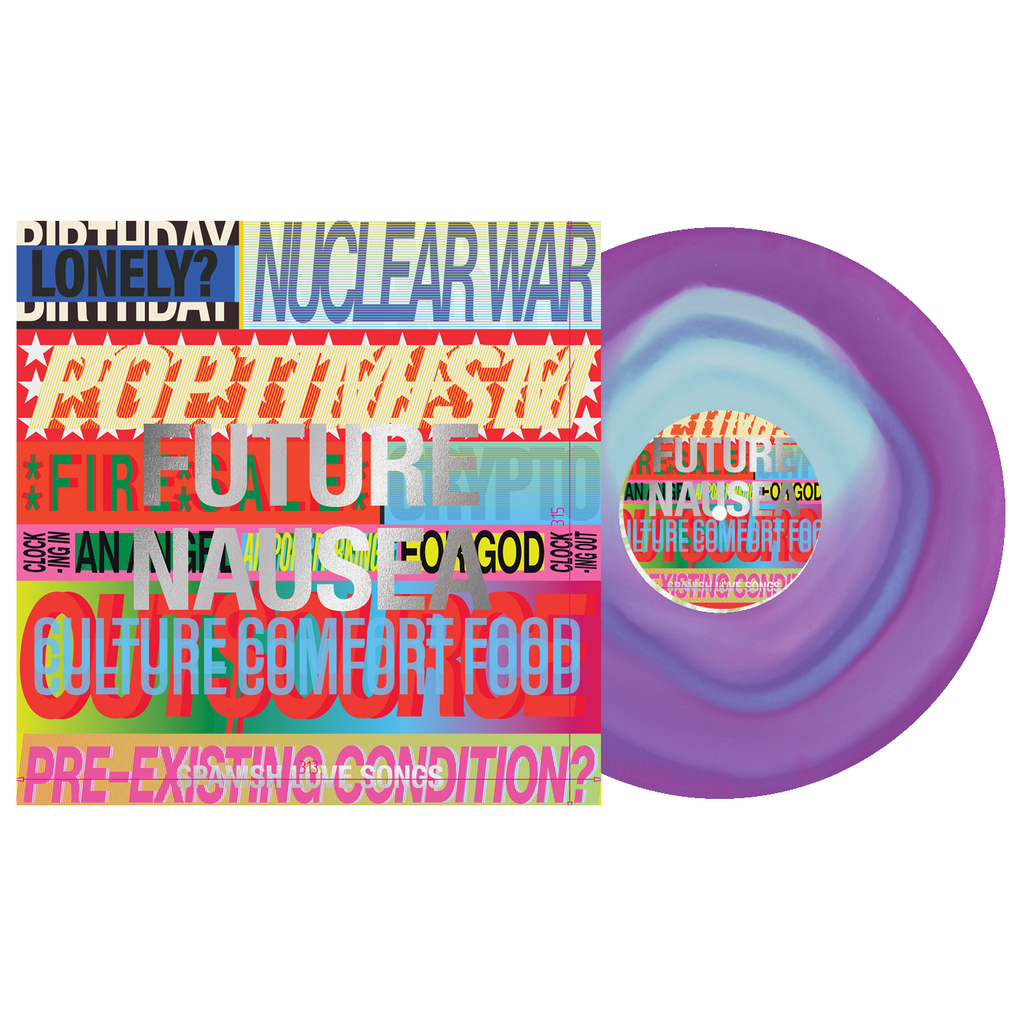 PRE-ORDER: SPANISH LOVE SONGS - Future Nausea (Indie Exclusive) [Blue In Purple In Baby Pink] [Vinyl]