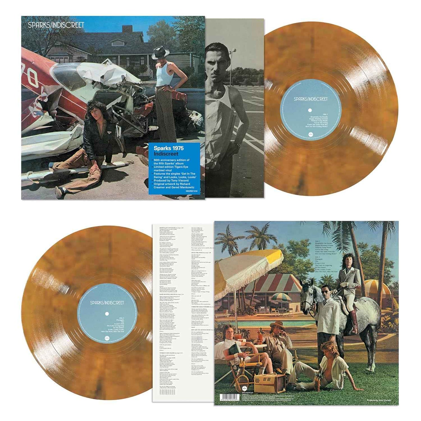 Indiscreet: 50th Anniversary Edition (Limited Edition, "Tiger's Eye" Colored Vinyl) [Import] [Vinyl]