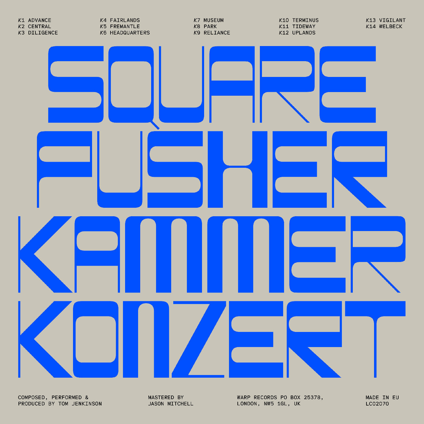 Kammerkonzert [Vinyl]