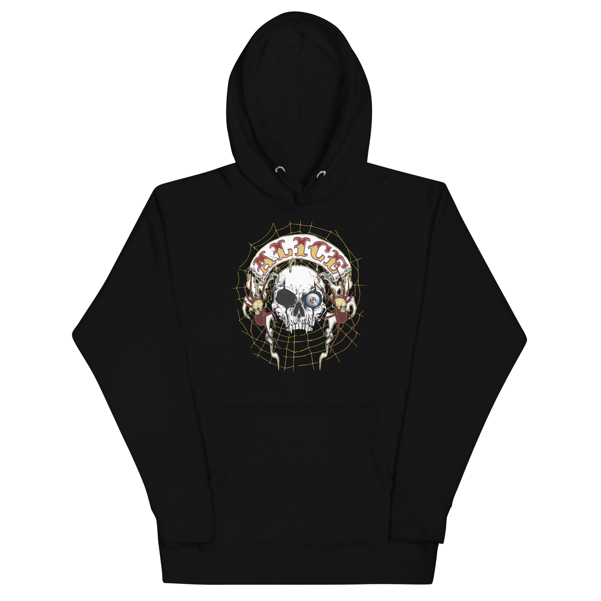 Stakes Alice Cooper One Eyed Skull Classic Hoodie [Apparel] Black