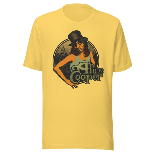 MERCHMOMENT Alice Cooper Showtime 1976 Vintage T-Shirt [Apparel] - Rock Band Apparel