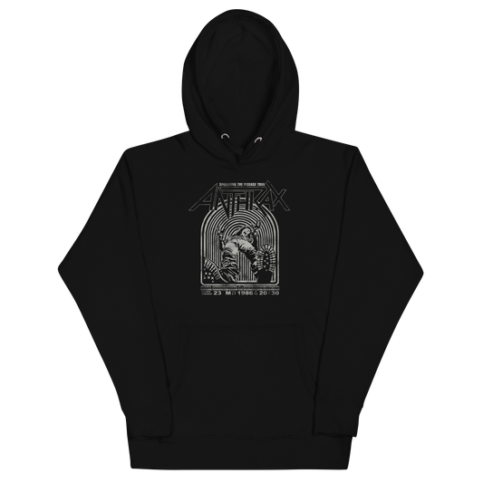 Stakes Anthrax 1986 Tour Classic Hoodie [Apparel] Black