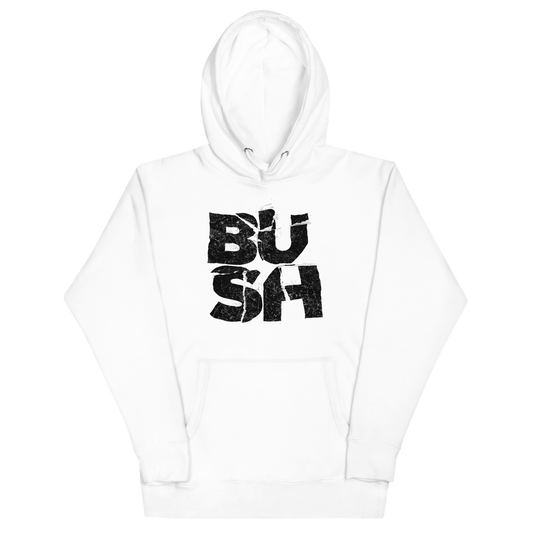 MERCHMOMENT Bush Stacked Logo Classic Hoodie [Apparel] - Rock Band Apparel