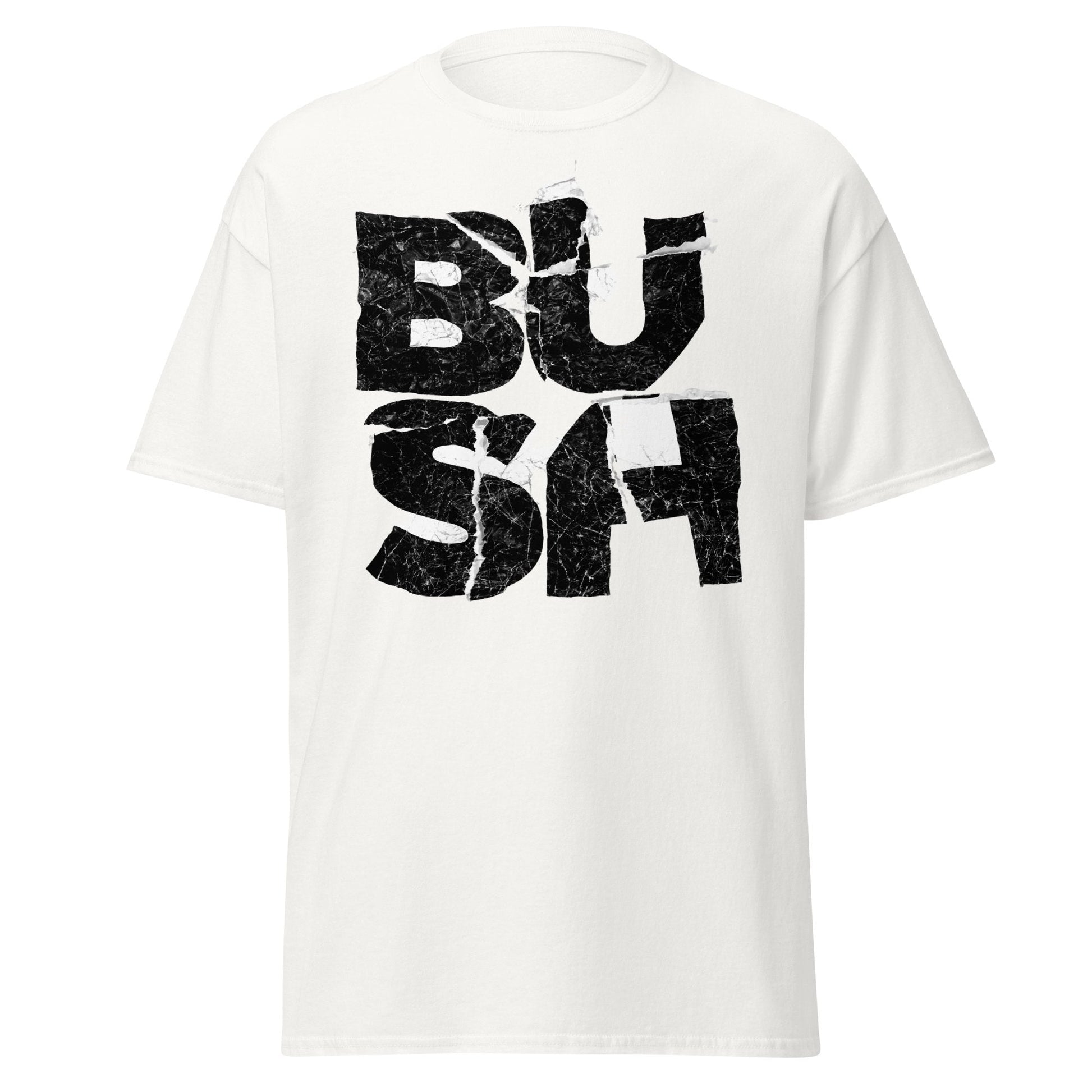MERCHMOMENT Bush Stacked Logo Jumbo Print T-Shirt [Apparel] - Rock Band Apparel