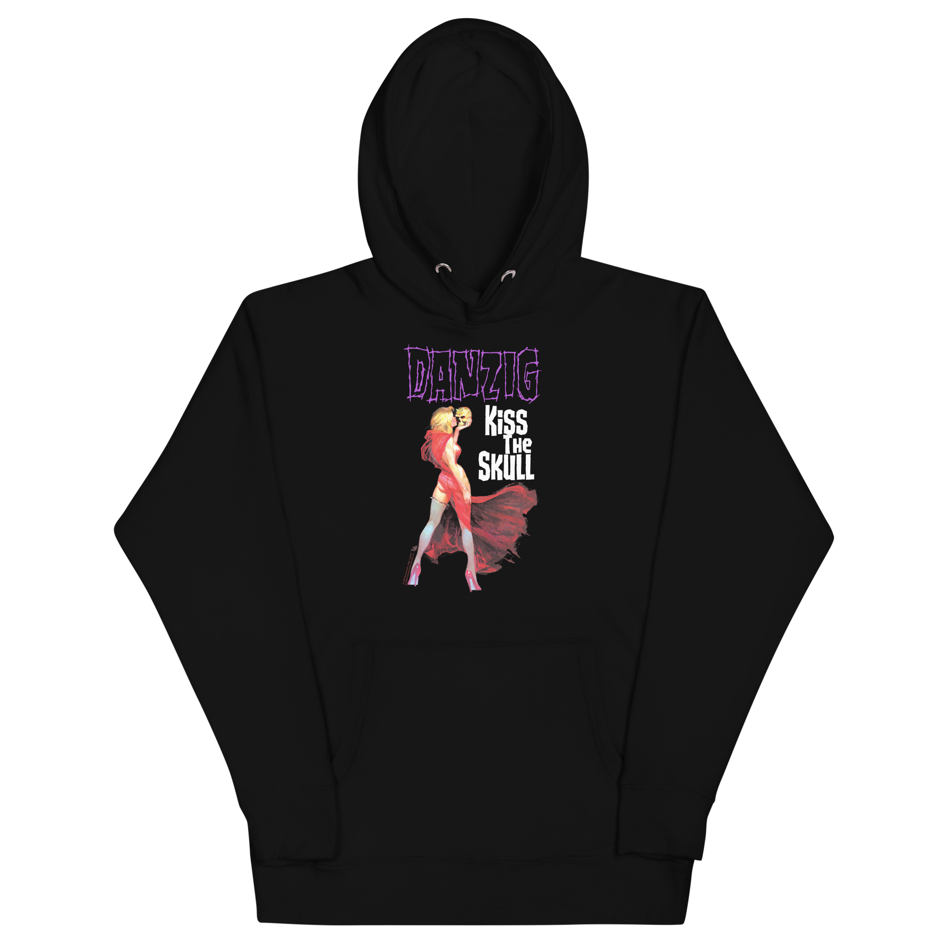 Stakes Danzig Kiss the Skull Classic Hoodie [Apparel] Black