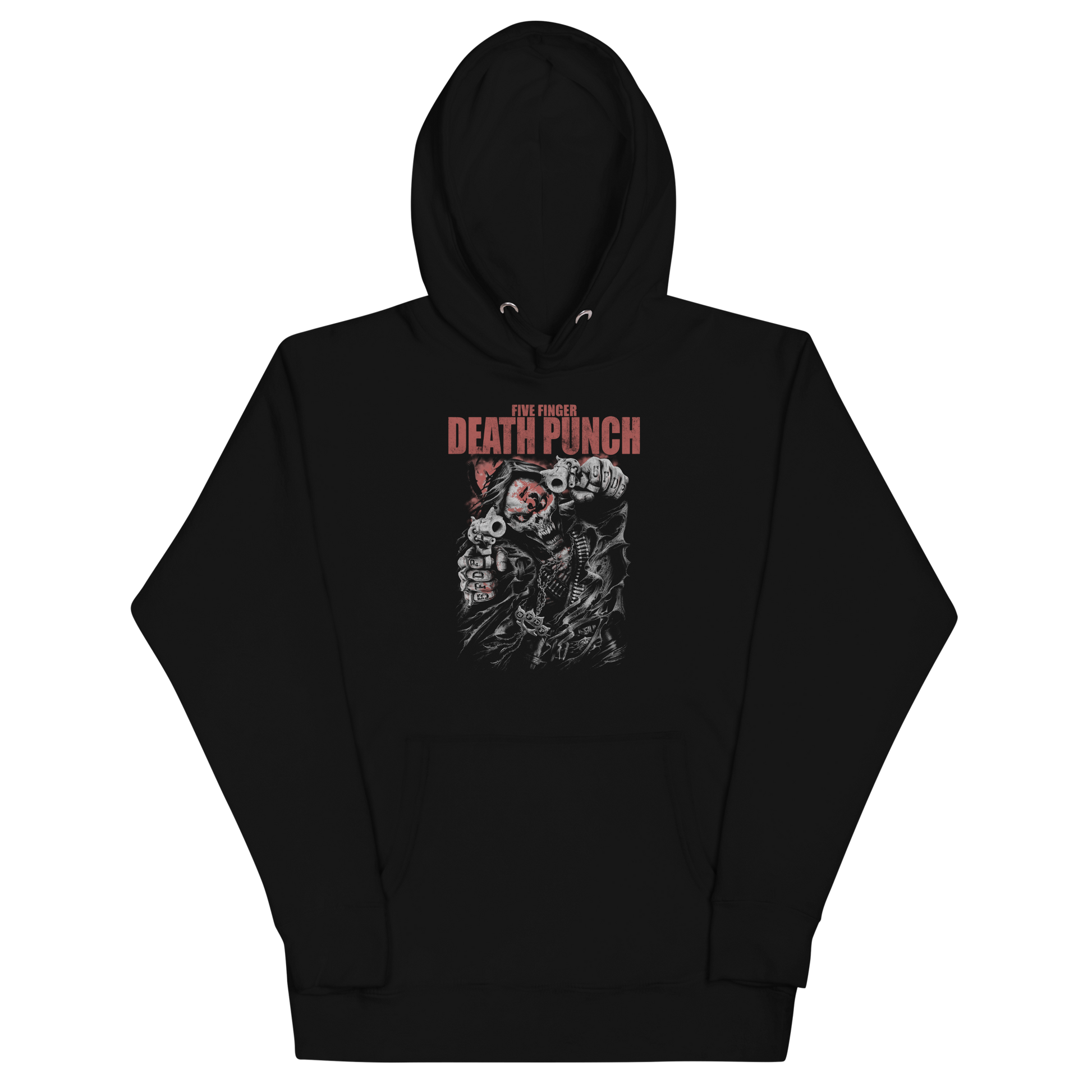 Stakes Five Finger Death Punch - Both Barrels Classic Hoodie [Apparel] Black