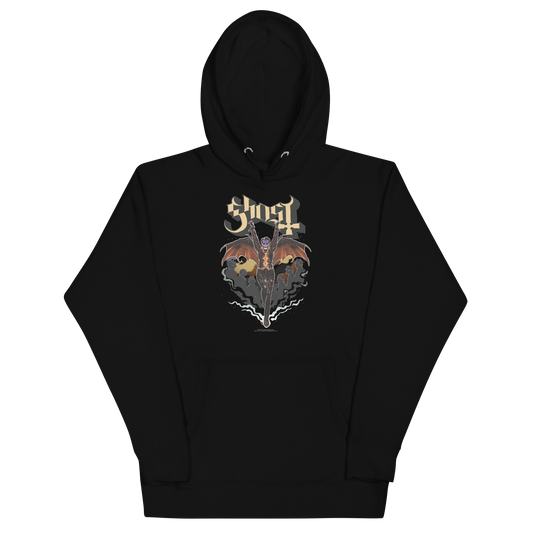 MERCHMOMENT Ghost Fly Over Classic Hoodie [Apparel] - Rock Band Apparel