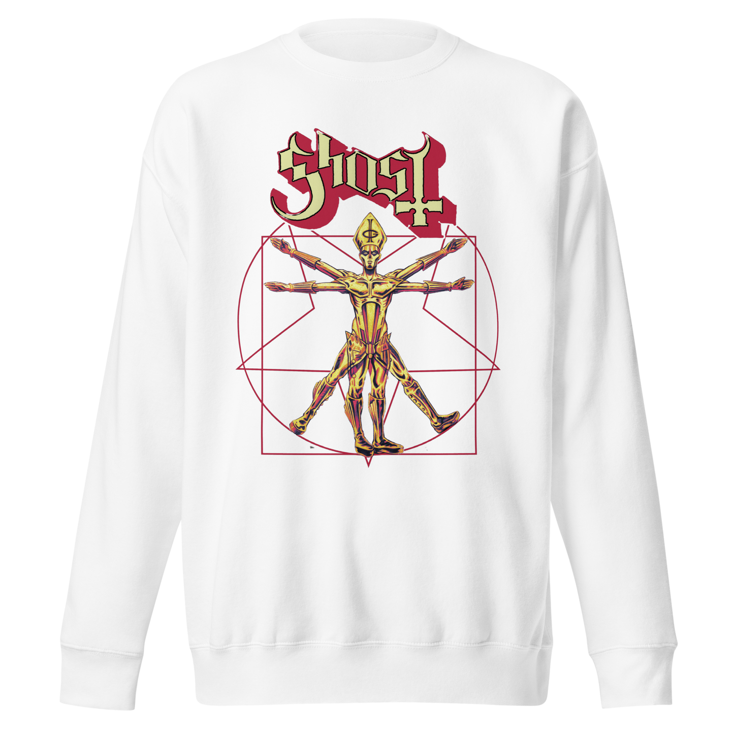 MERCHMOMENT Ghost - In the Machine Jumbo Print Sweatshirt [Apparel] - Rock Band Apparel