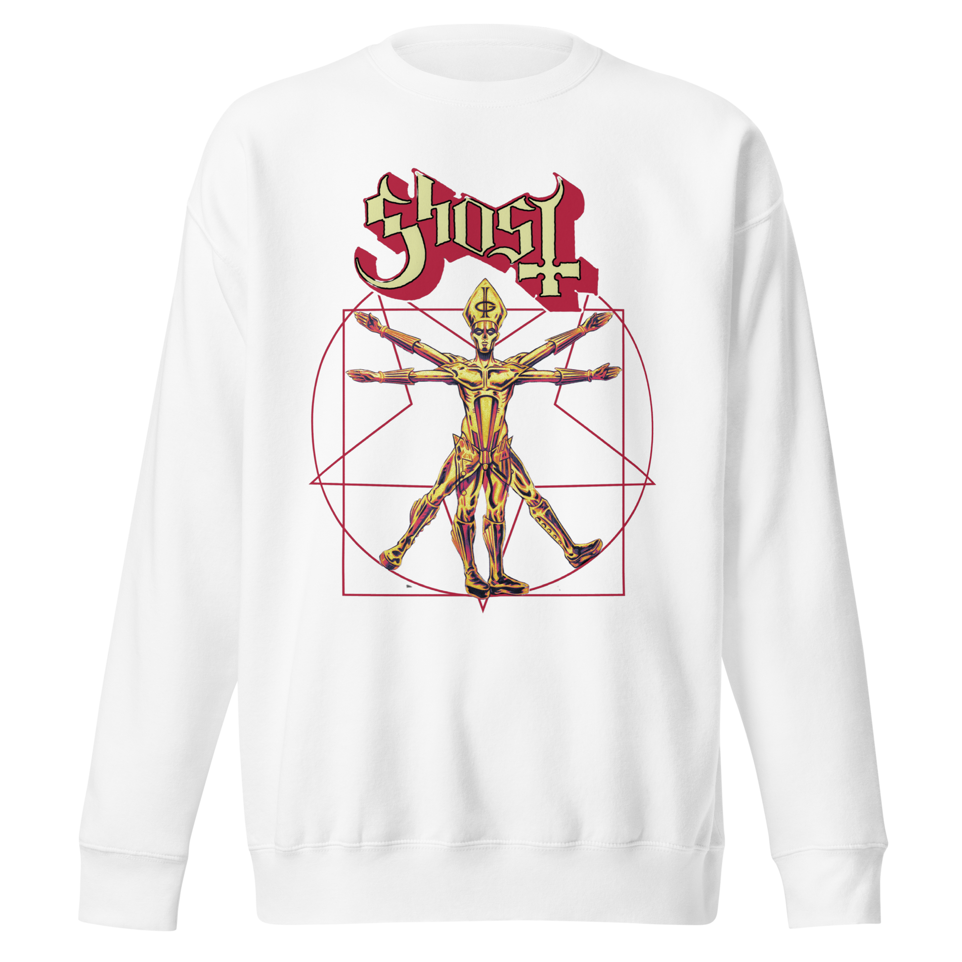 MERCHMOMENT Ghost - In the Machine Jumbo Print Sweatshirt [Apparel] - Rock Band Apparel