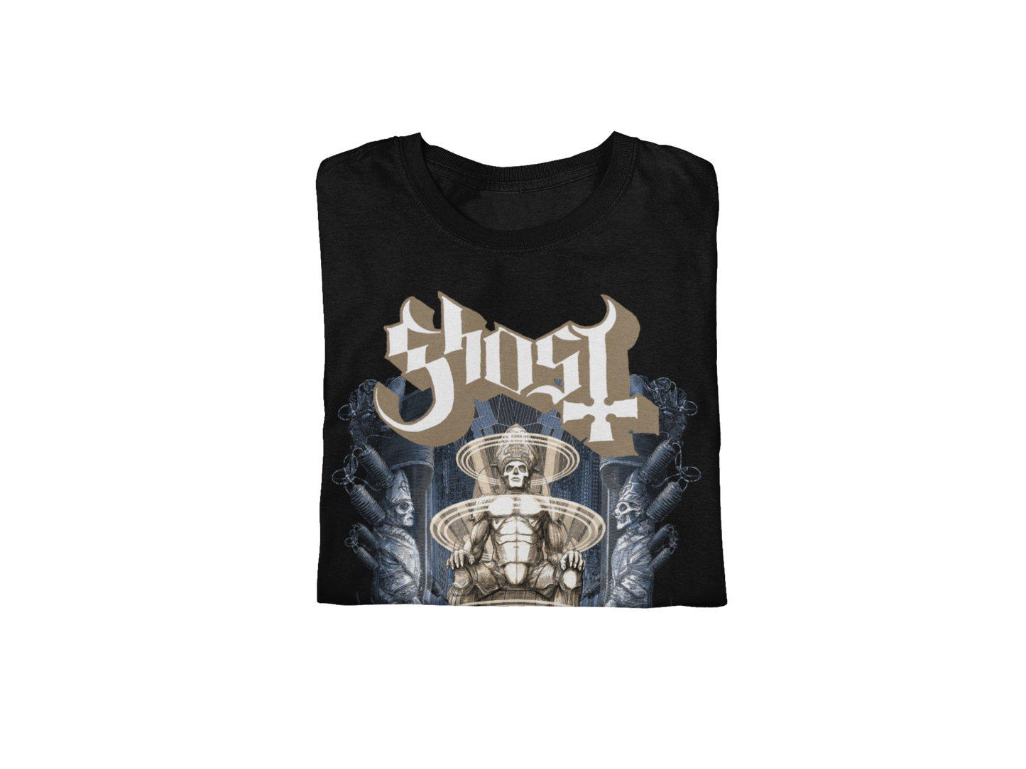 Stakes Ghost - Monument Jumbo Print T-Shirt [Apparel] Black