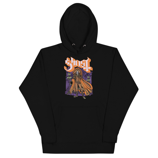 Stakes Ghost Orange Cape Classic Hoodie [Apparel] Black