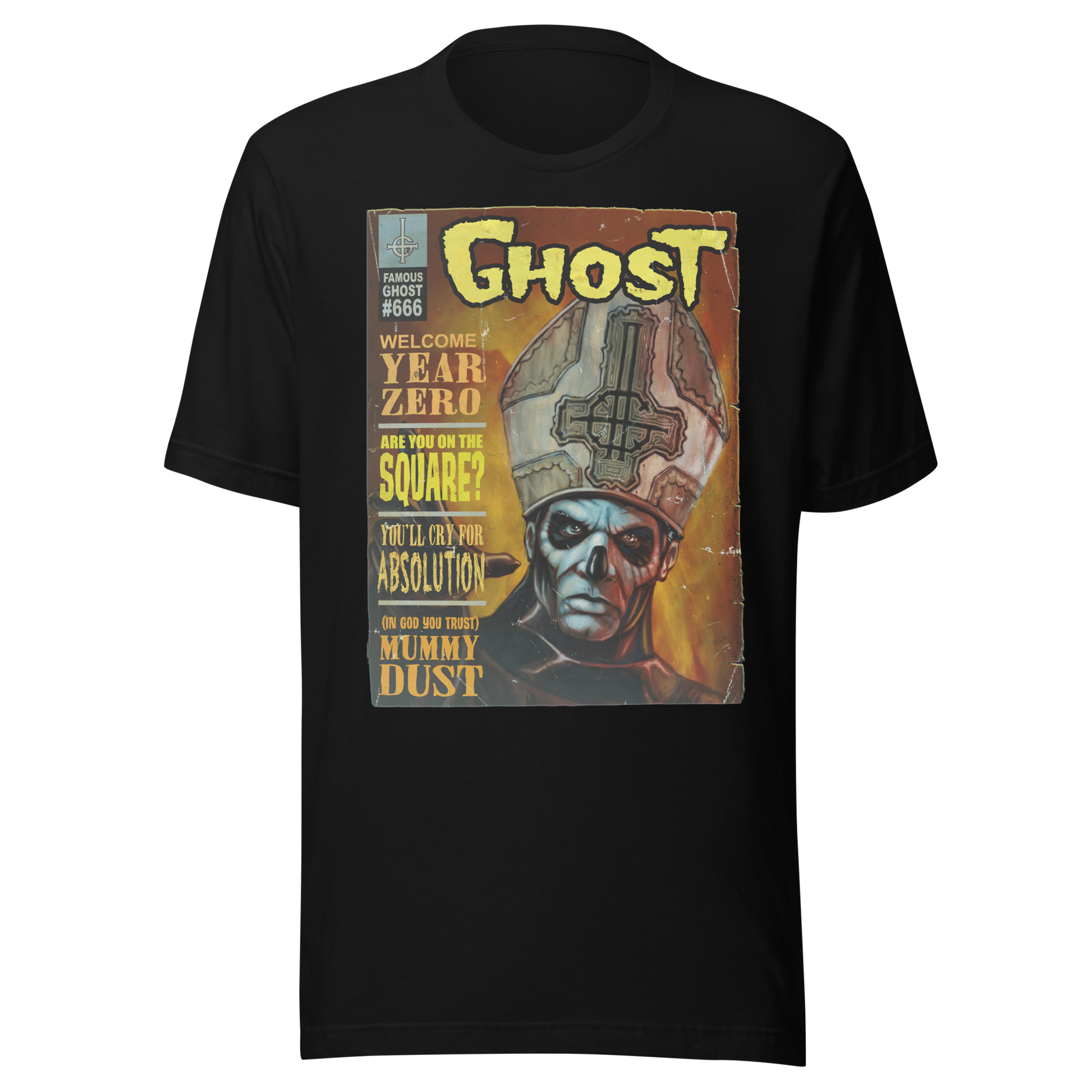 Stakes Ghost Year Zero T-Shirt [Apparel] Black