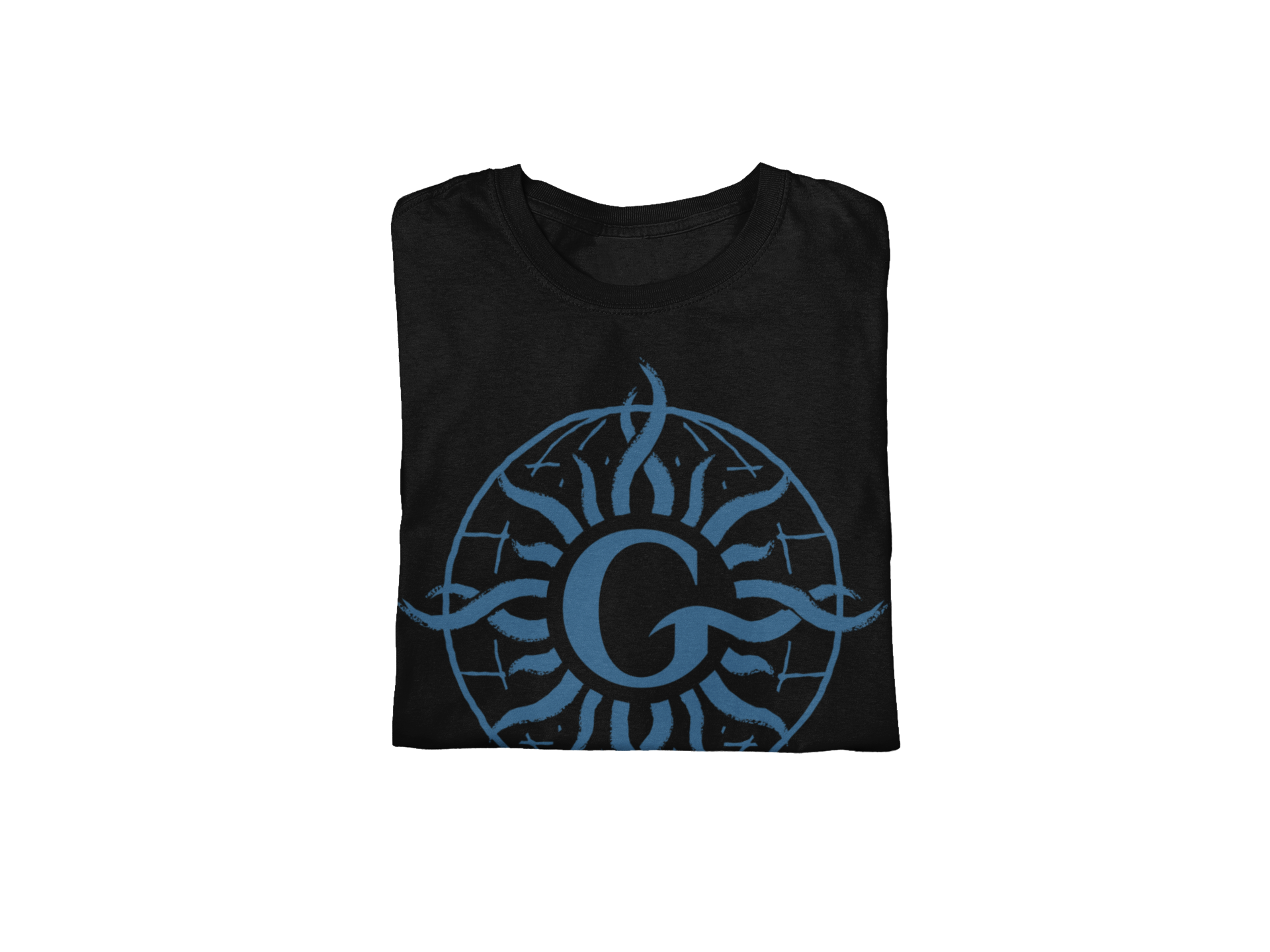 Stakes Godsmack - G Compass Logo Jumbo Print T-Shirt [Apparel] Black