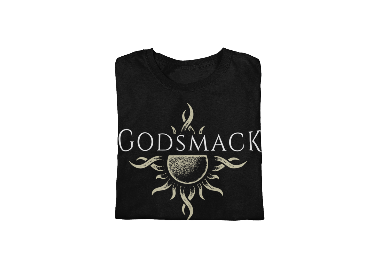 MERCHMOMENT Godsmack - Moon Comes Up Jumbo Print T-Shirt [Apparel] - Rock Band Apparel
