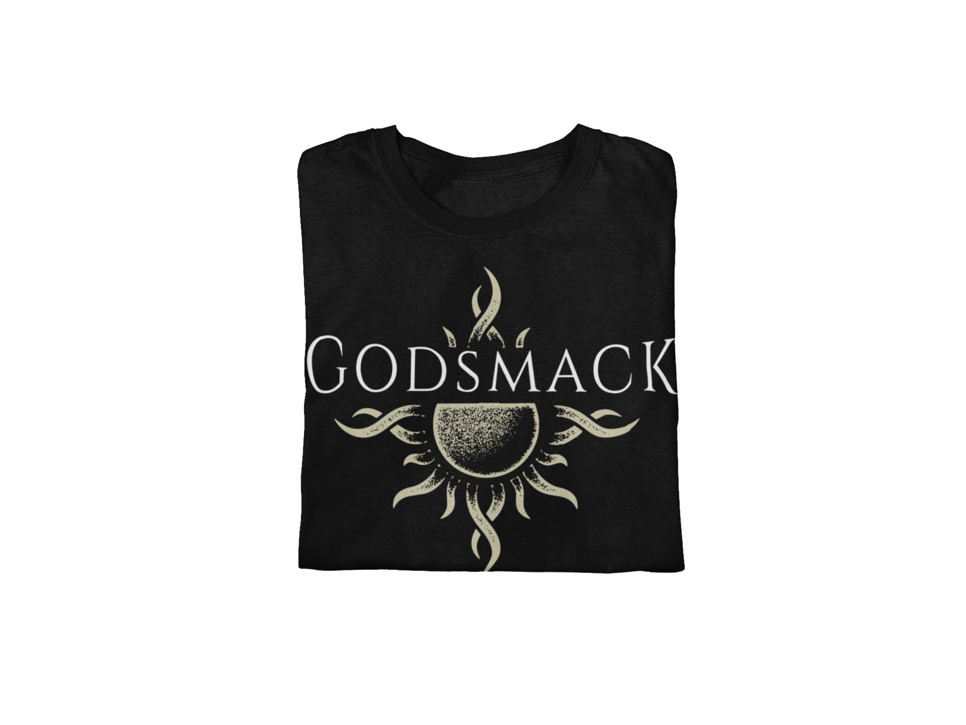 MERCHMOMENT Godsmack - Moon Comes Up Jumbo Print T-Shirt [Apparel] - Rock Band Apparel