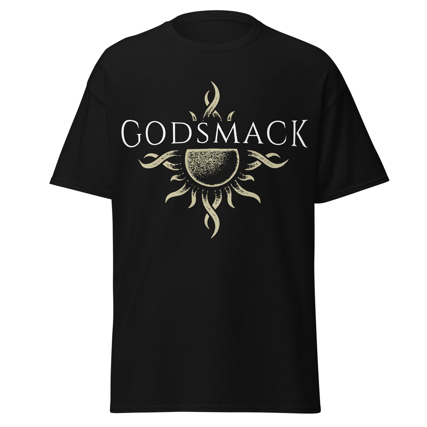 MERCHMOMENT Godsmack - Moon Comes Up Jumbo Print T-Shirt [Apparel] - Rock Band Apparel