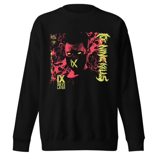 Stakes Ice Nine Kills IX Days Later Jumbo Print Sweatshirt [Apparel] Black