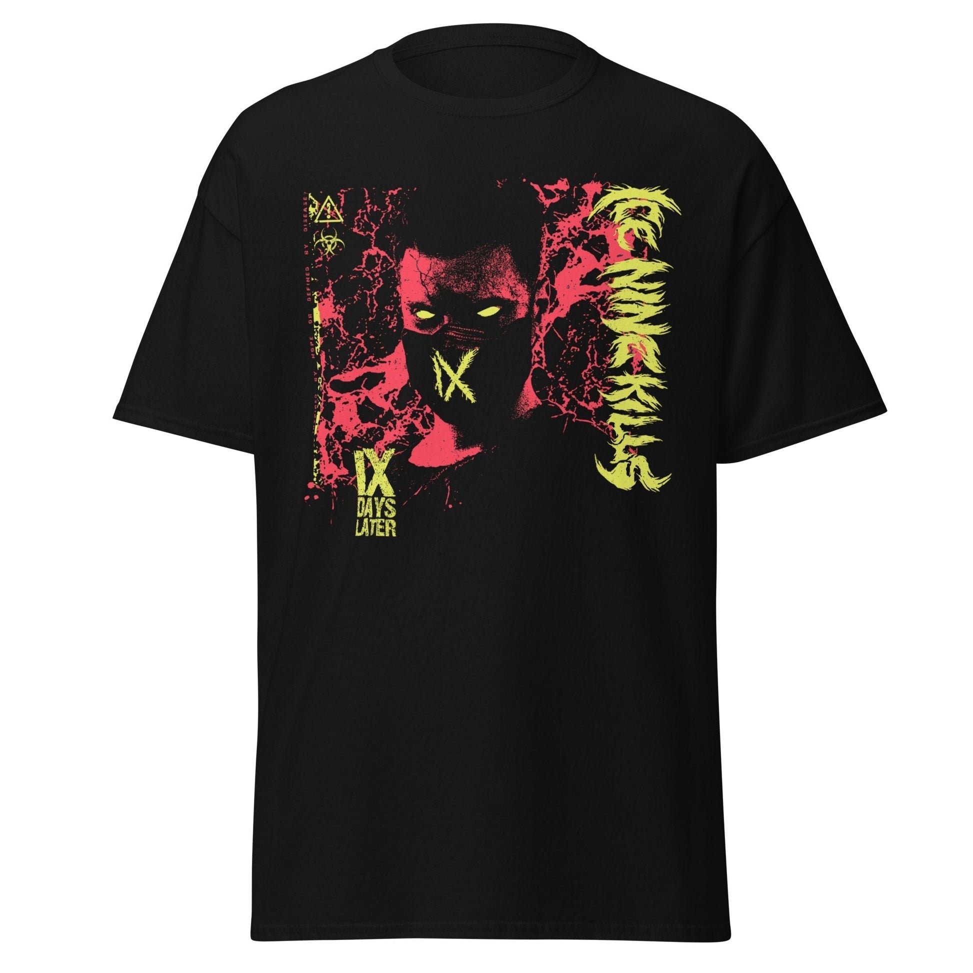 MERCHMOMENT Ice Nine Kills IX Days Later Jumbo Print T-shirt [Apparel] - Rock Band Apparel