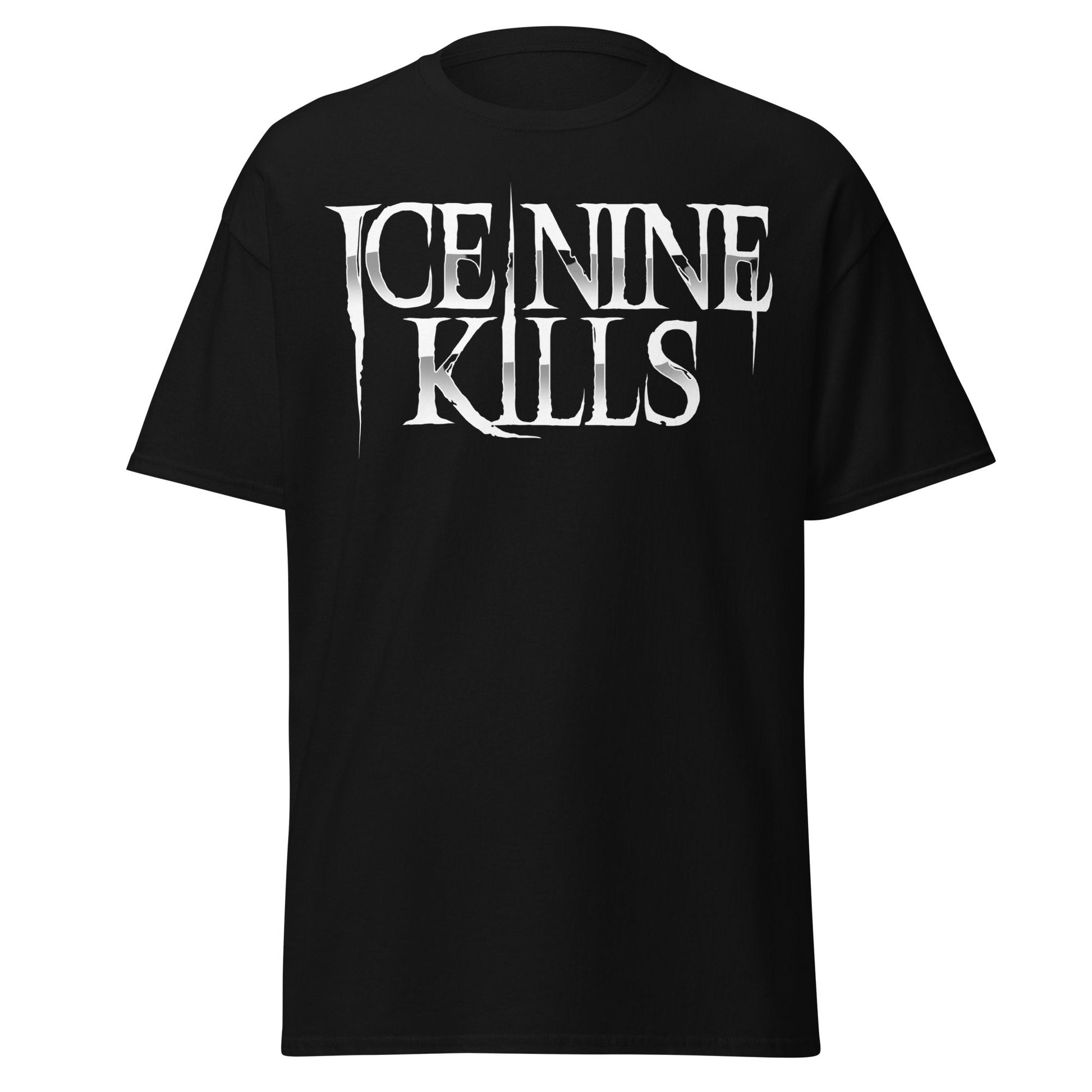 MERCHMOMENT Ice Nine Kills Knife Logo Jumbo Print T-shirt [Apparel] - Rock Band Apparel