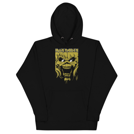 Stakes Iron Maiden Open Mouth Classic Hoodie [Apparel] Black