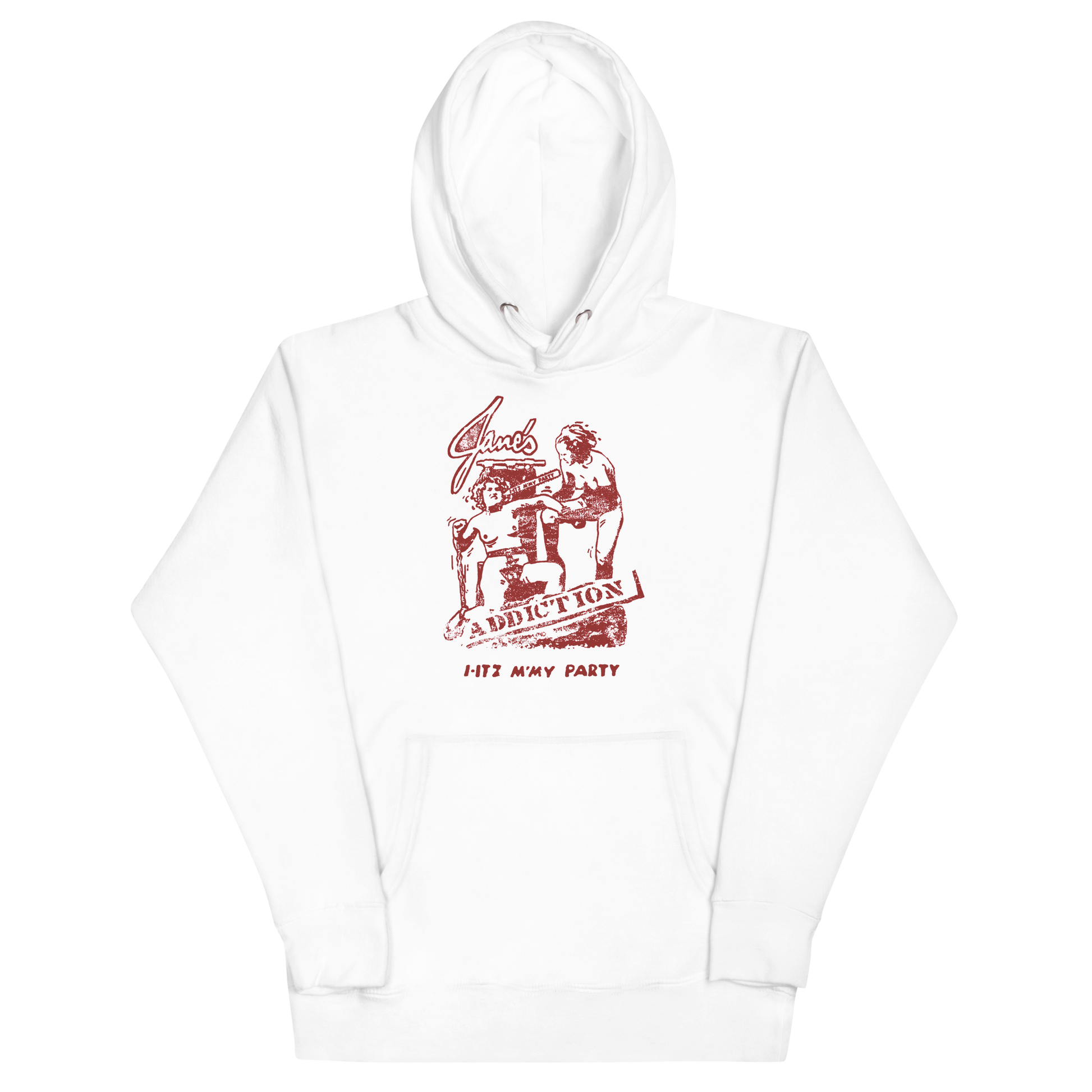 MERCHMOMENT Jane's Addiction Still My Party Classic Hoodie [Apparel] - Rock Band Apparel