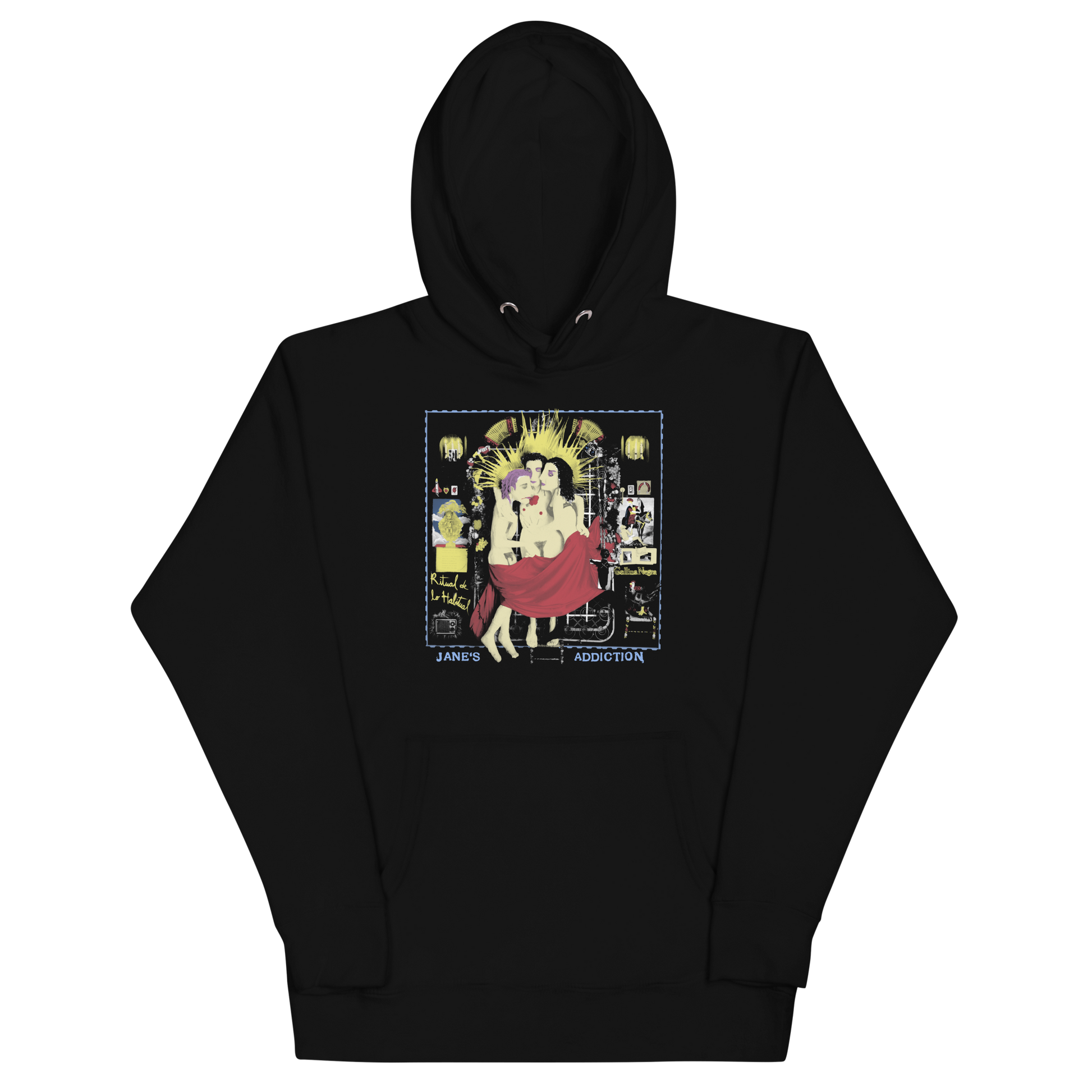MERCHMOMENT Jane's Addiction Three Ladies Classic Hoodie [Apparel] - Rock Band Apparel