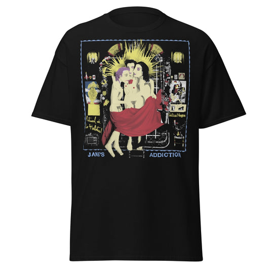 MERCHMOMENT Jane's Addiction - Three Ladies Jumbo Print T-Shirt [Apparel] - Rock Band Apparel