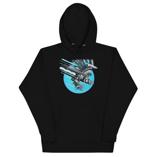 MERCHMOMENT Judas Priest Neon Screaming Classic Hoodie [Apparel] - Rock Band Apparel