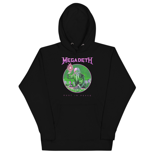 MERCHMOMENT Megadeth Purple Rust Classic Hoodie [Apparel] - Rock Band Apparel