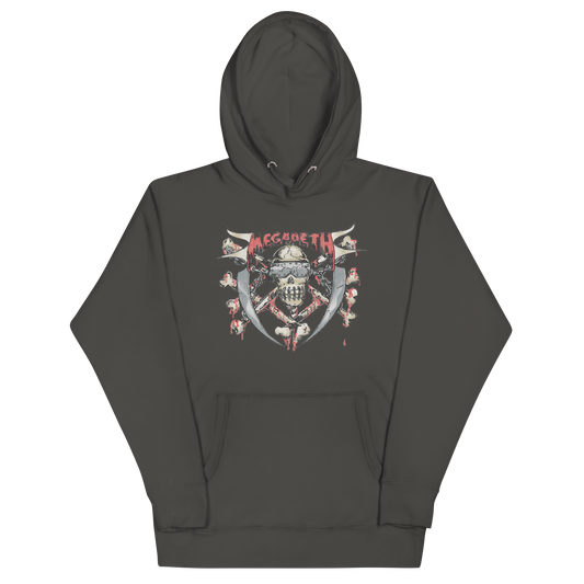 Stakes MegaDeth - Rattlehead Vic Classic Hoodie [Apparel] Black