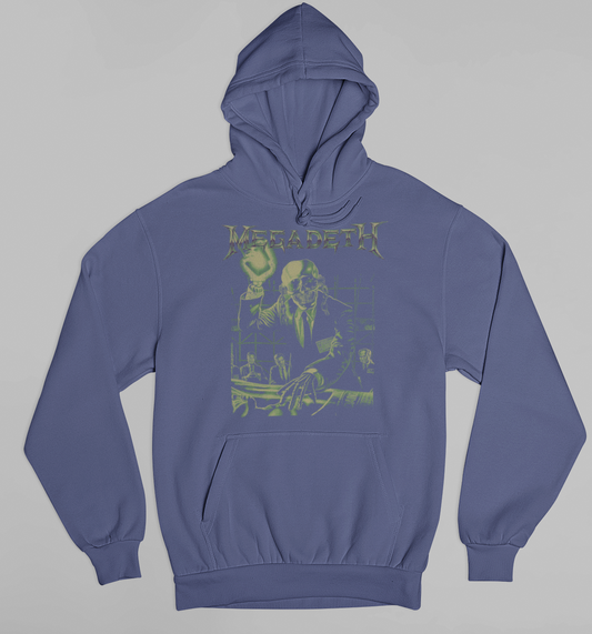 MERCHMOMENT MegaDeth - See No Evil Classic Hoodie [Apparel] - Rock Band Apparel