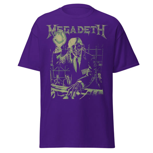 MERCHMOMENT MegaDeth - See No Evil Jumbo Print T-Shirt [Apparel] - Rock Band Apparel