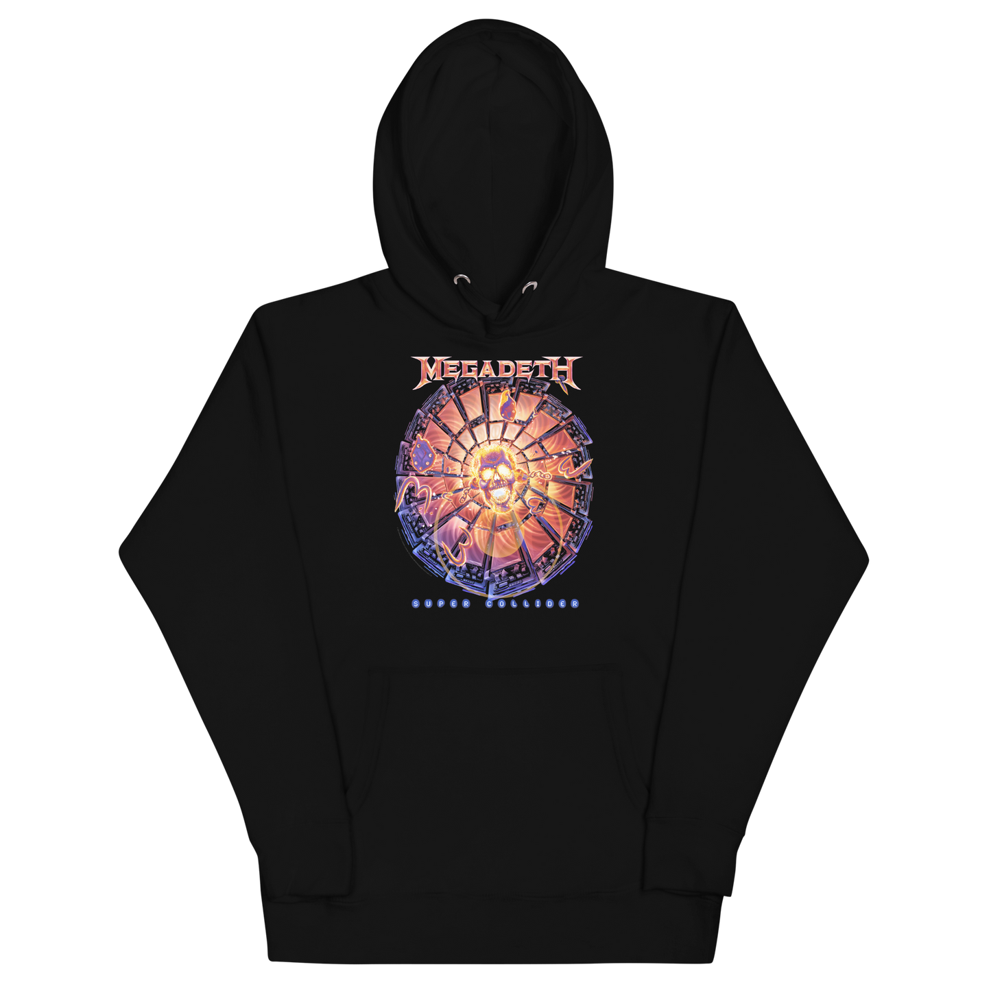 Stakes Megadeth Super Collider Classic Hoodie [Apparel] Black