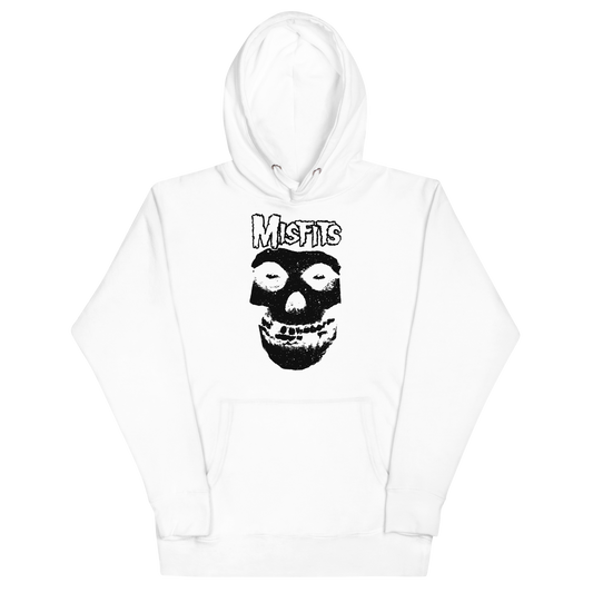 MERCHMOMENT Misfits Black Skull Classic Hoodie [Apparel] - Rock Band Apparel