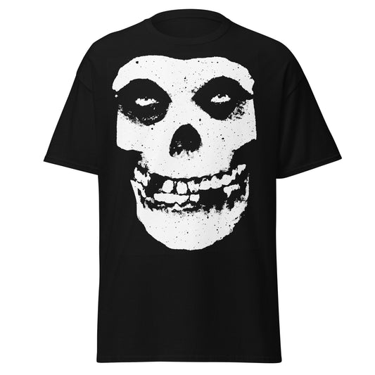 MERCHMOMENT Misfits Vintage 2001 Crimson Ghost Jumbo Print T-shirt [Apparel] - Rock Band Apparel