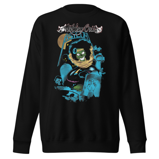 MERCHMOMENT Motley Crue Asylum Vintage Sweatshirt [Apparel] - Rock Band Apparel