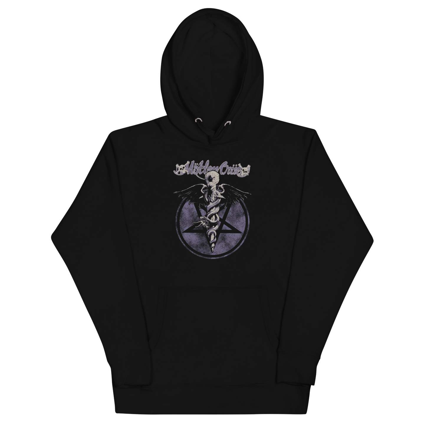 MERCHMOMENT Motley Crue Dark Doctor Classic Hoodie [Apparel] - Rock Band Apparel