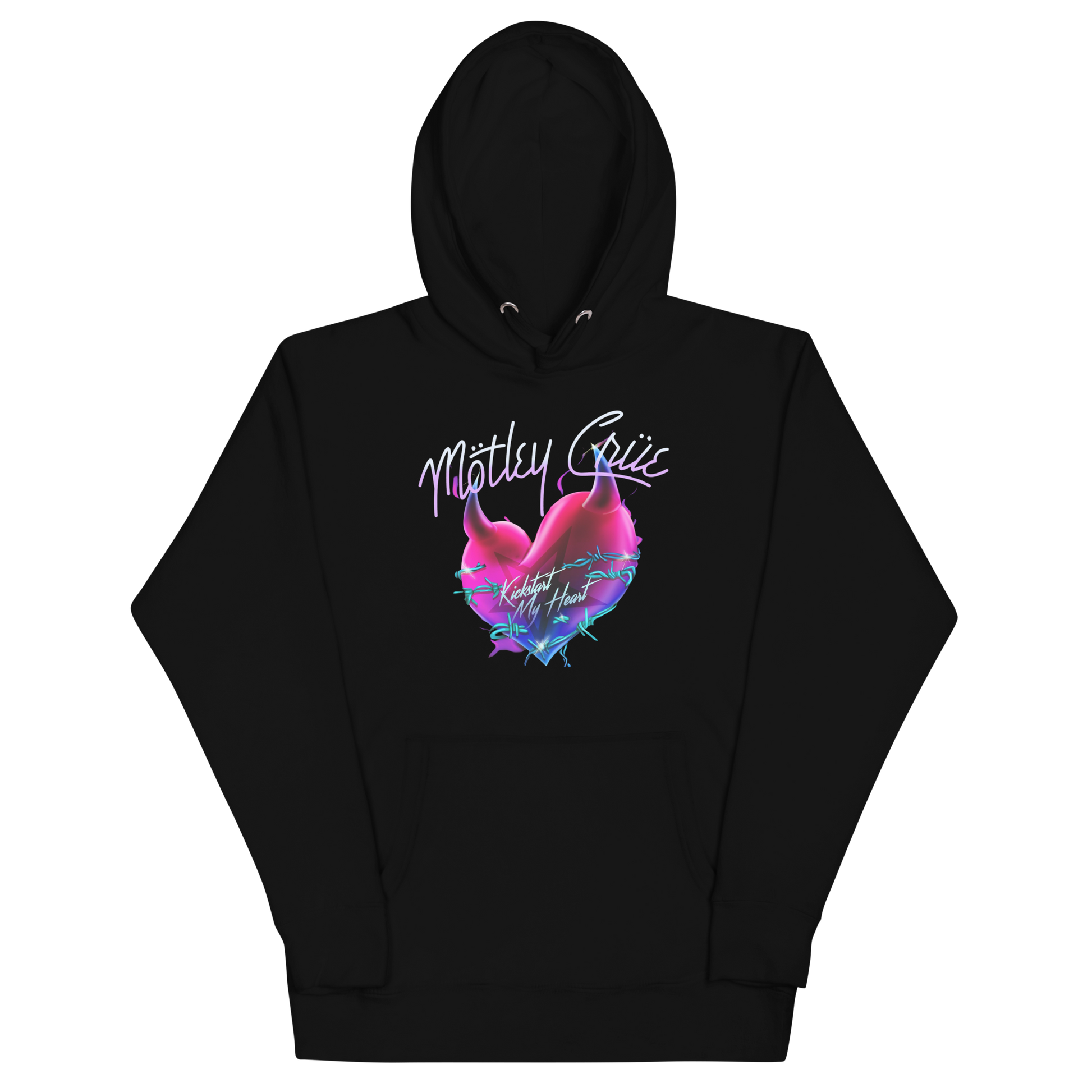 Stakes Motley Crue Kickstart Classic Hoodie [Apparel] Black