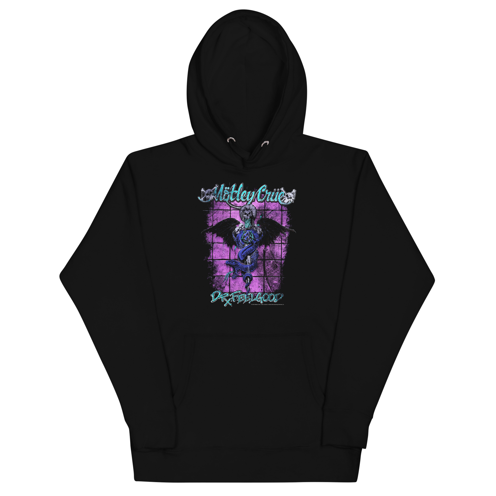 Stakes Motley Crue Pop Dr. Feelgood Classic Hoodie [Apparel] Black