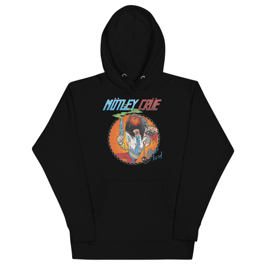 MERCHMOMENT Motley Crue Smoking Allister Classic Hoodie [Apparel] - Rock Band Apparel