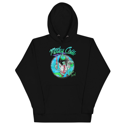 MERCHMOMENT Motley Crue Turquoise Allister Classic Hoodie [Apparel] - Rock Band Apparel